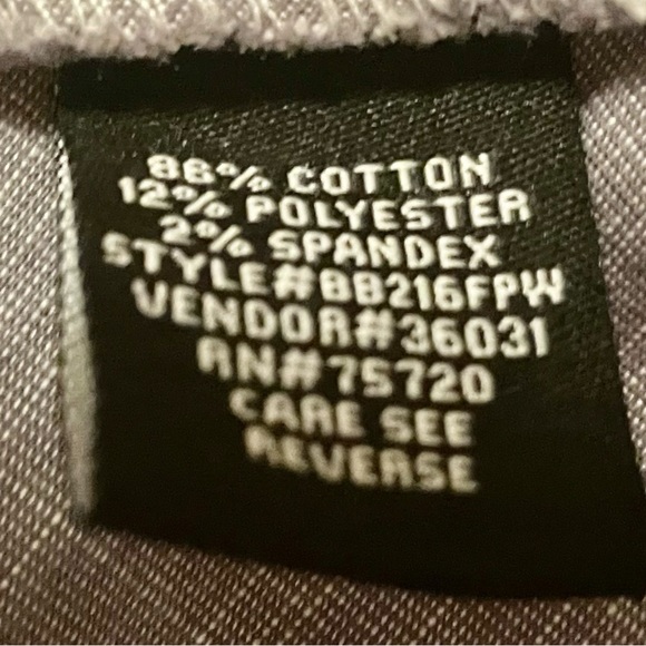 Buckle Black Label Button Down Athletic Fit Grey Shirt Size XL - Picture 5 of 7